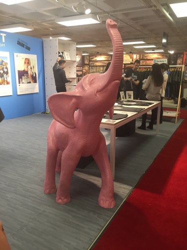 pink elephant in Atlanta