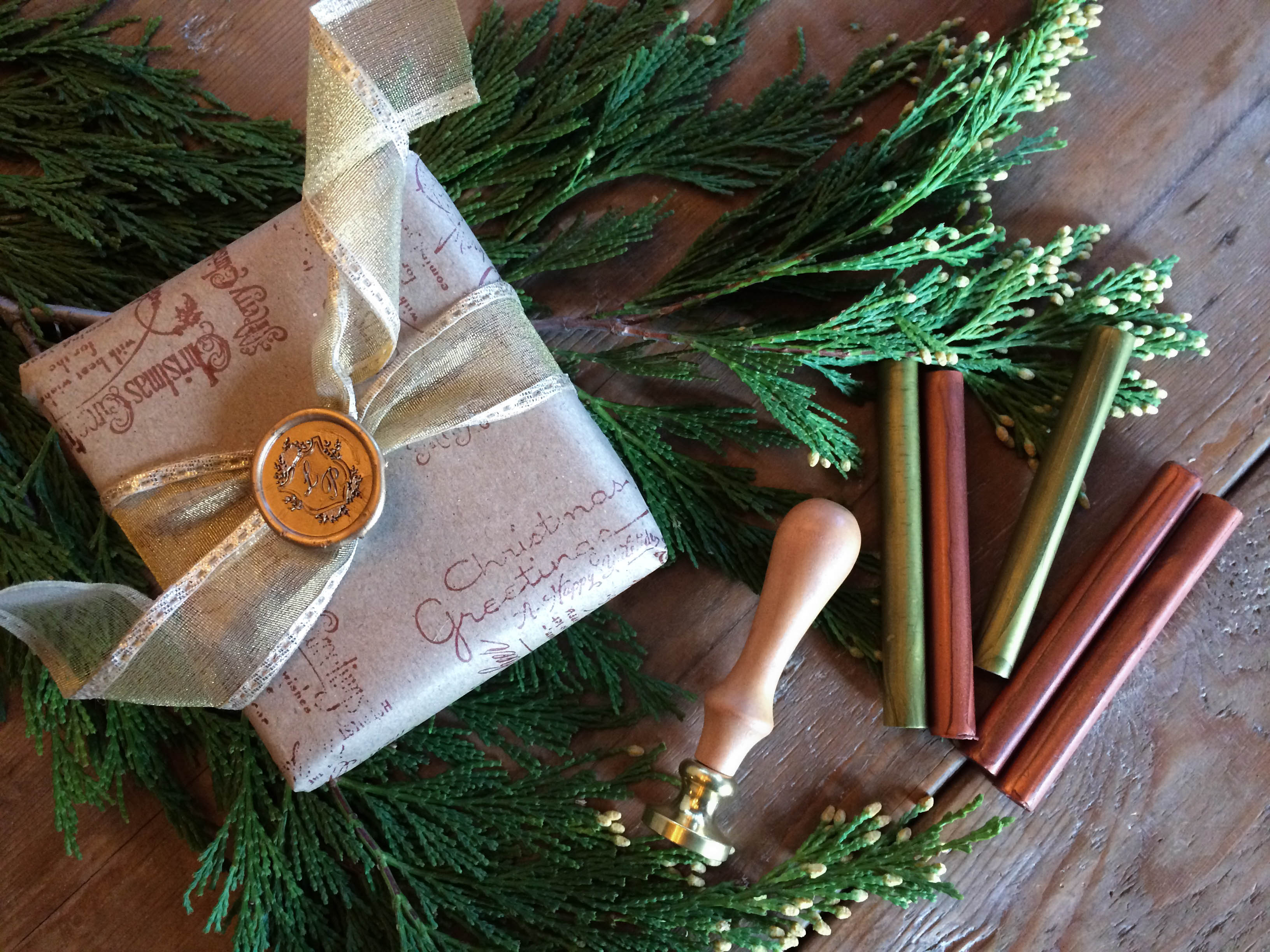 A Life's Patina Christmas Blog Series: Part Four ~ The Gift Wrapping -  Celebrating the Beauty of Life, Past & Present
