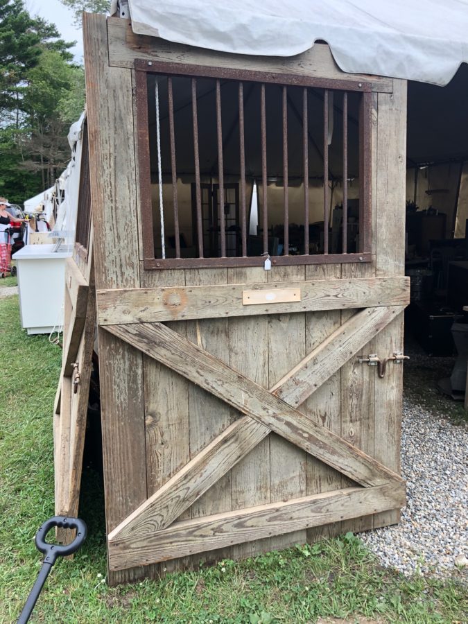 Vintage Barn Door, The Life's Patina team visits the Brimfield Antique Show